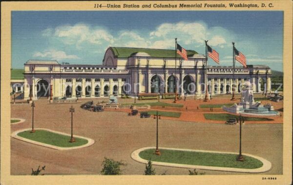 Washington DC Union Station and Columbus Memorial Fou