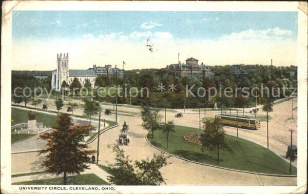 Cleveland Ohio University Circle Tram