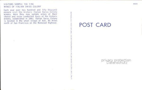 Asti California Italian Swiss Colony winery – Bild 2