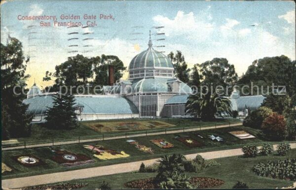 San Francisco California Conservatory Golden Gate Park