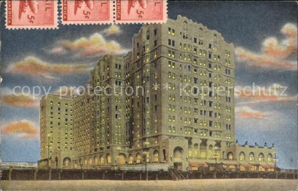 Atlantic City New Jersey Ambassador Hotel