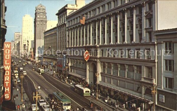 San Francisco California Market Street