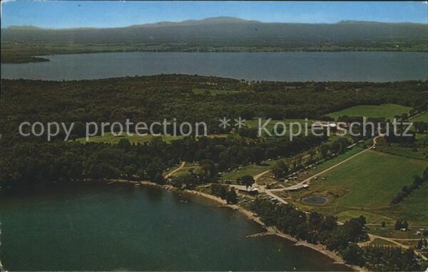 Isle La Motte Lakehurst Trailer Park Campground aeria