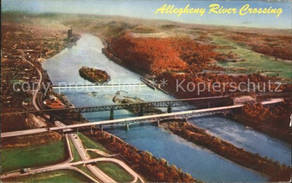 Pennsylvania Turnpike Allegheny River Crossing World_s Greate