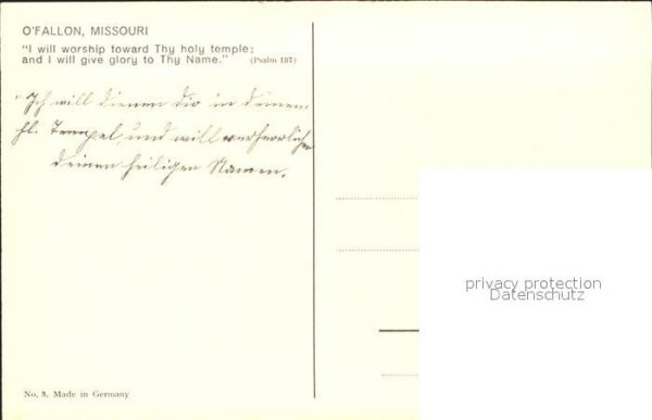 O Fallon Missouri Kloster Nonnen Psalm – Bild 2