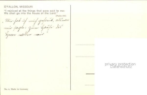 O Fallon Missouri Klosterkirche Nonnen Psalm – Bild 2