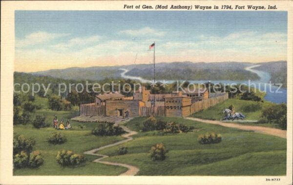 Fort Wayne Fort of General Mad Anthony Waye in 179