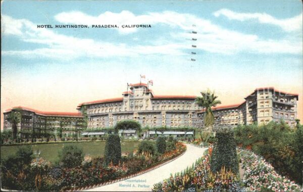 Pasadena California Hotel Huntington Flower Garden