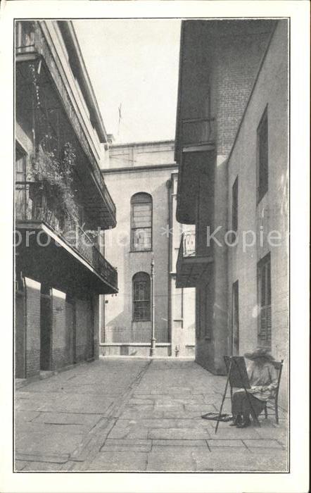 Saint Louis Louisiana Little Exchange Alley French Quartier C