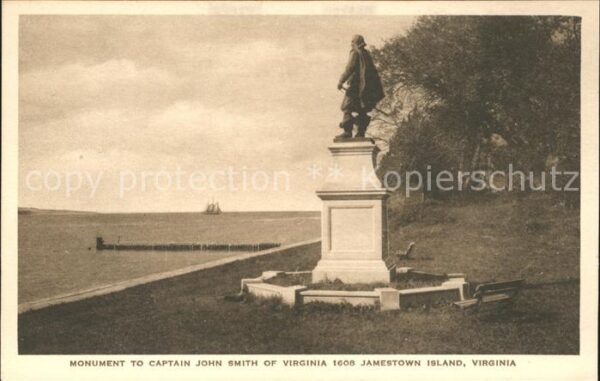 Jamestown Virginia Monument Captain John Smith Jamestown I
