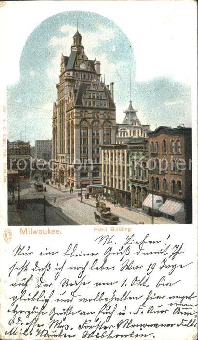 Milwaukee Wisconsin Pabst Building