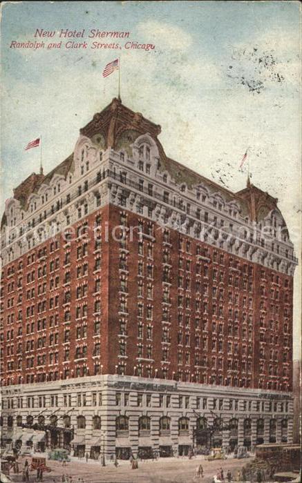 Chicago Illinois New Hotel Sherman