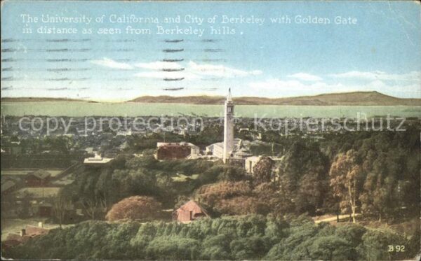 Berkeley California General view of University City Church