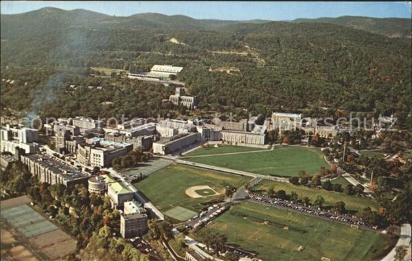 West Point New York United States Military Academy aerial v