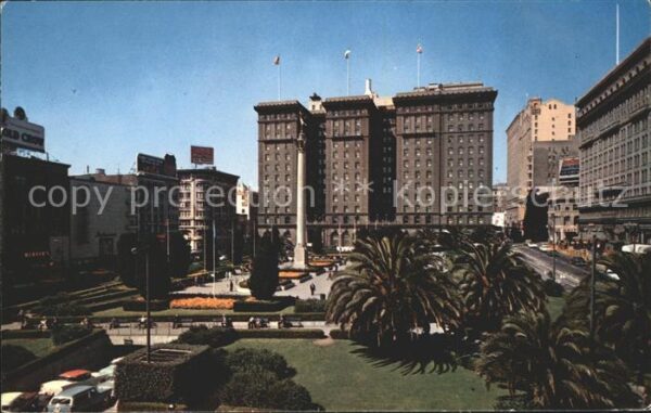 San Francisco California Francis Hotel Union Square