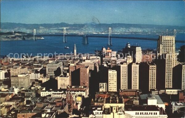 San Francisco California Oakland Bay Bridge