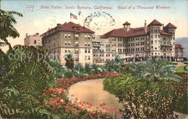 Santa Barbara California Hotel Potter Road of Thousand Wonders