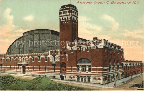 Brooklyn New York Armory Troop C Building