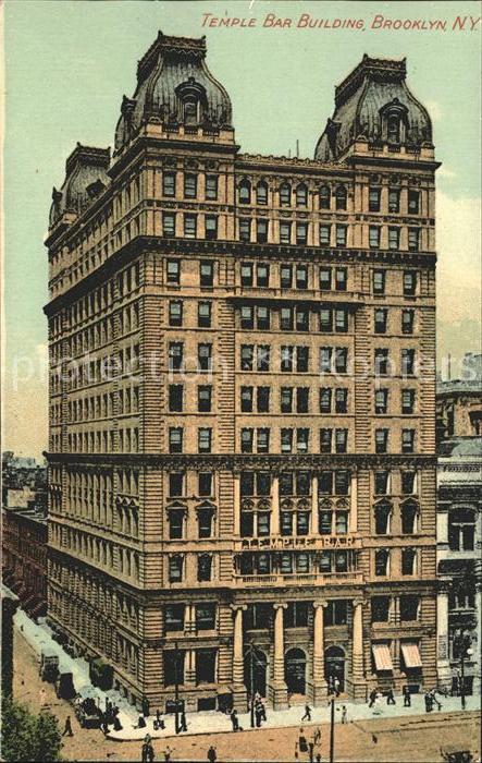 Brooklyn New York Temple Bar Building