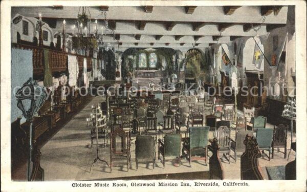 Riverside California Cloister Music Room Glenwood Mission In