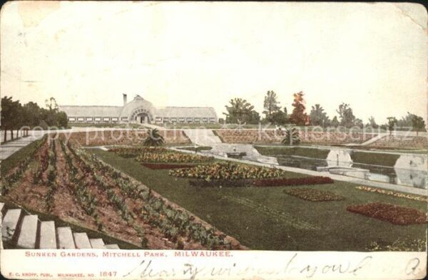 Milwaukee Wisconsin Sunken Gardens Mitchell Park