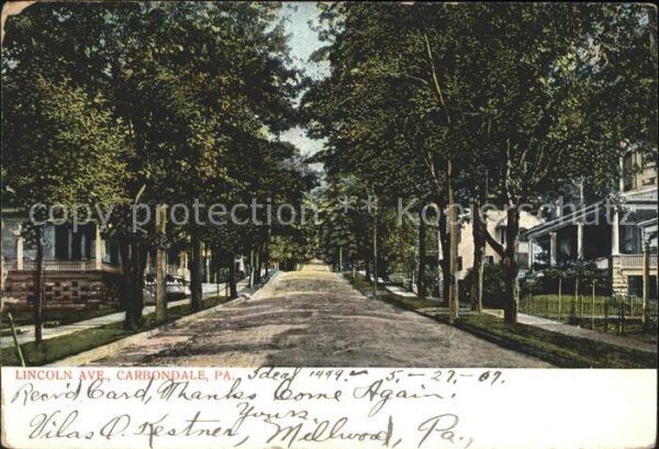 Carbondale Pennsylvania Lincoln Avenue