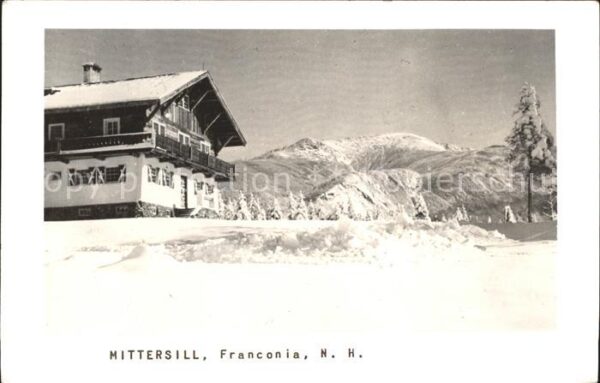 Franconia New Hampshire Mittersill Alpine Resort Wintersports
