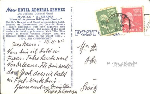 Mobile Hotel Admiral Semmes – Bild 2