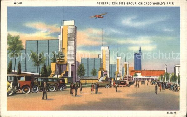 Chicago Illinois General Exhibits Group World_s Fair Ill
