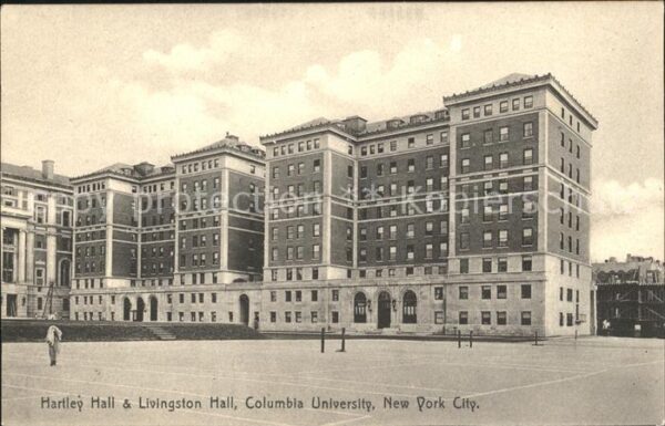 New York City Hartley Hall Livingston Hall Columbia U