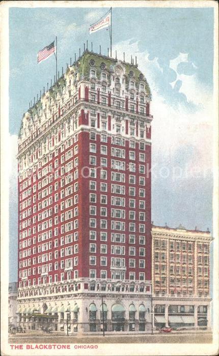 Chicago Illinois Blackstone Hotel