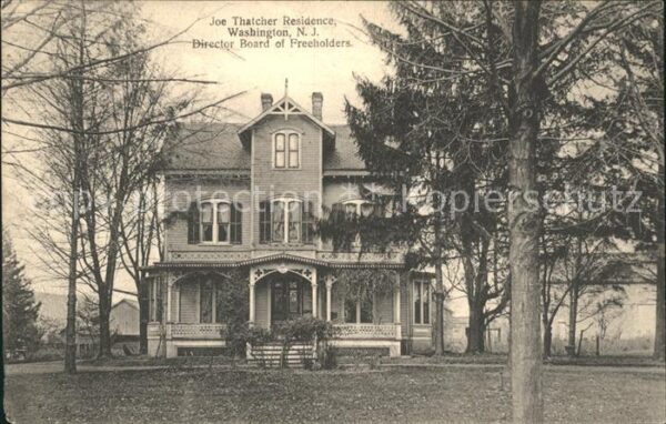 Washington New Jersey Joe Thatcher Residence Director Board o