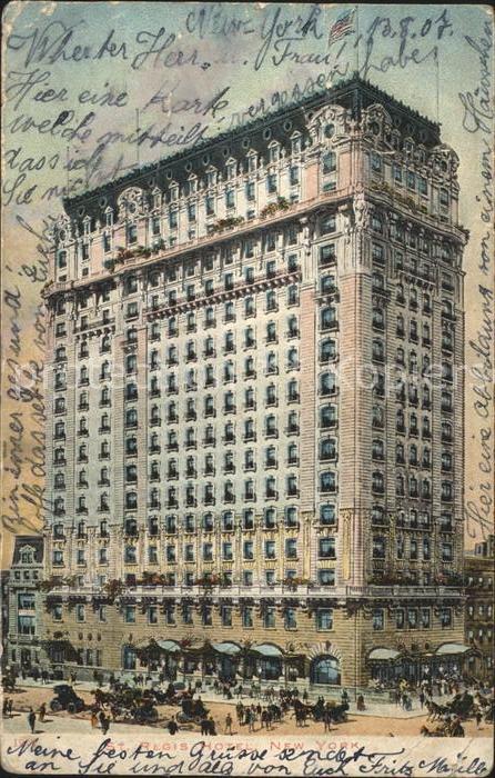New York City St Regis Hotel