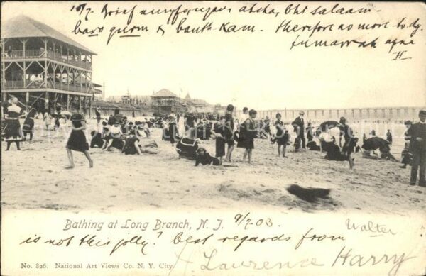 Long Branch New Jersey Bathing Beach