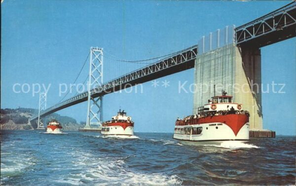 Motorboote Sightseeing Boats Harbor Tours San Fran