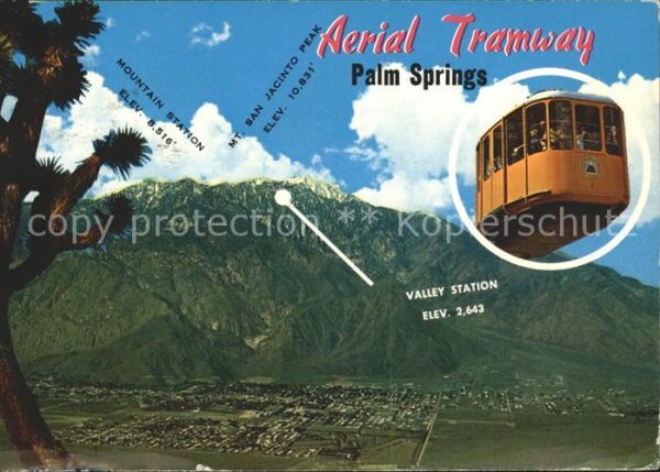 Seilbahn Palm Springs California