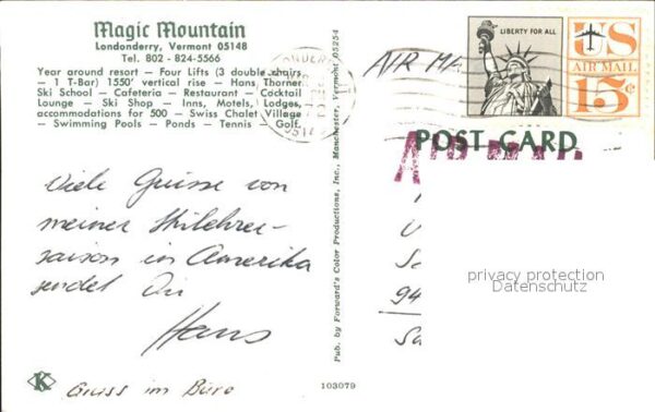 Sessellift Magic Mountain Londonderry – Bild 2