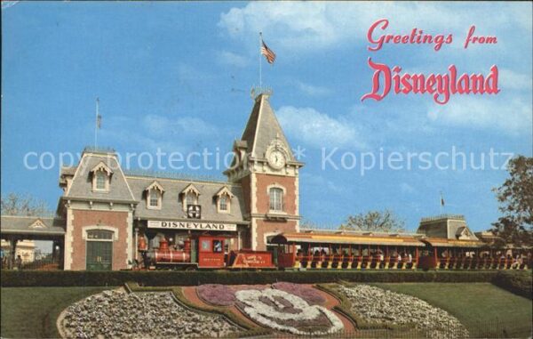 Eisenbahn Disneyland California
