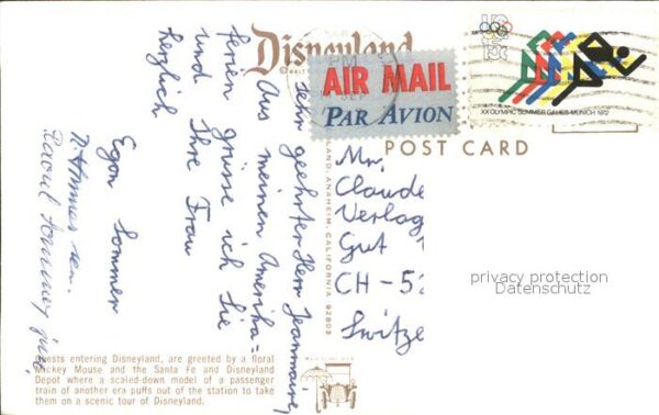 Eisenbahn Disneyland California – Bild 2
