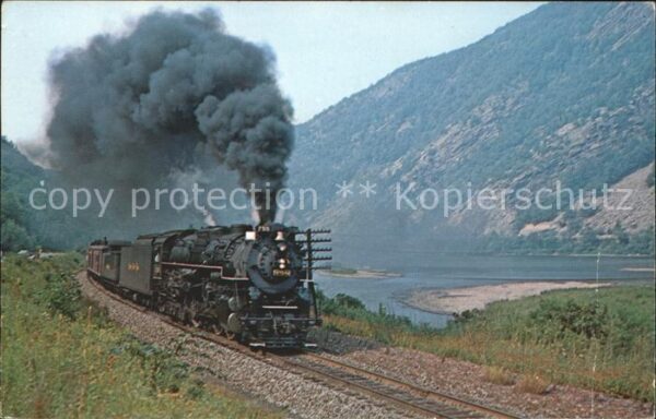 Lokomotive Steam Train Delaware Water Gap