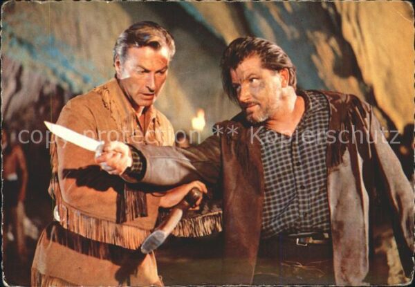 Kino Film Winnetou II. Teil Lex Barker