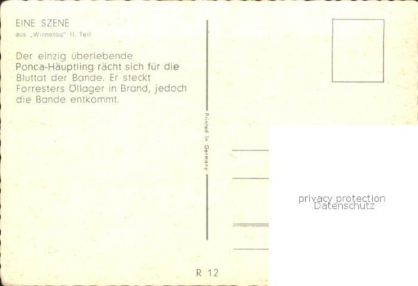 Kino Film Winnetou II. Teil – Bild 2