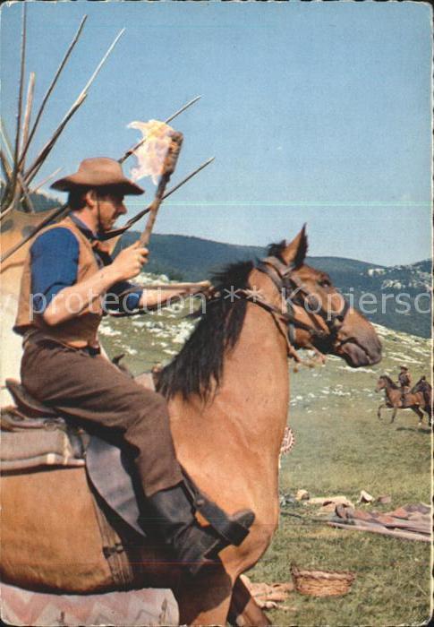 Kino Film Winnetou II. Teil Pferd