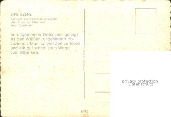 Kino Film Der Schatz im Silbersee – Bild 2