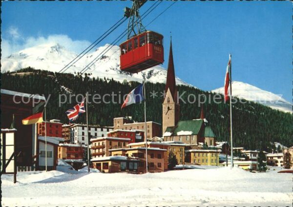 Seilbahn BBBJ Davos Schatzalp Schiahörner