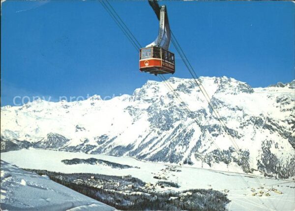 Seilbahn Furtschellas Sils Engadin