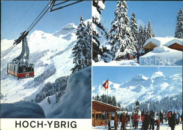 Seilbahn Hoch-Ybrig Restaurant Berghus Seebli