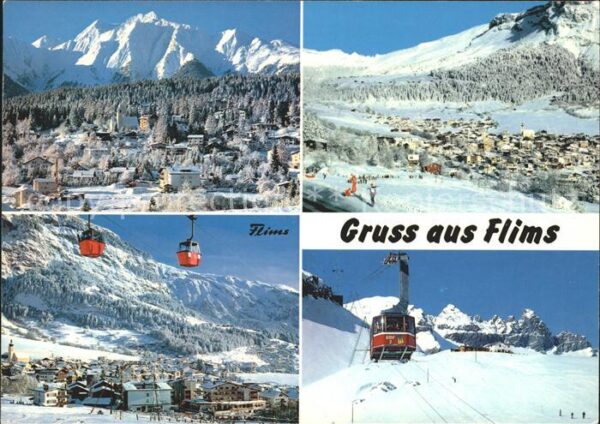 Seilbahn Flims Tschingelhörner Flims-Dorf
