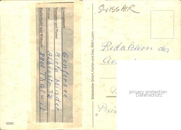Swissair Flughafen Zürich-Kloten Matterhorn Rhei – Bild 2