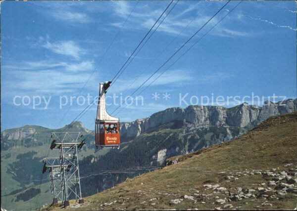 Seilbahn Wasserauen-Ebenalp Kamor Hoher Kasten A